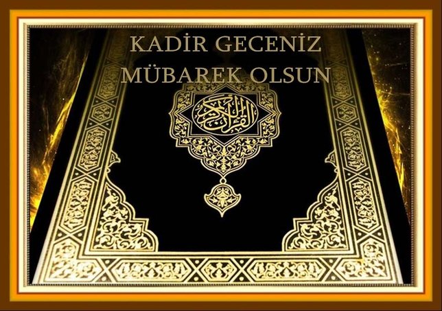 Resimli Kadir Gecesi mesajları! 2024 Instagram, Facebook, WhatsApp'ta paylaşmalık kandil mesajları...