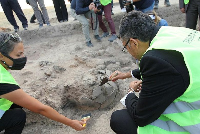 8 bin yıllık geçmişe ışık tutacak! Tavşanlı Höyük’te ilk kazı başladı