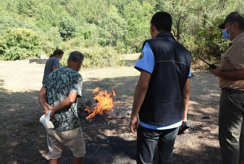 İzmir’de, orman yangınları nedeniyle denetimler artırıldı