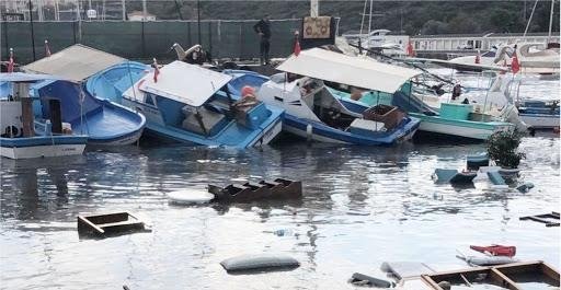 Sığacık’taki tsunamide suyun 2,30 metre yükselmesinin izleri belirlendi