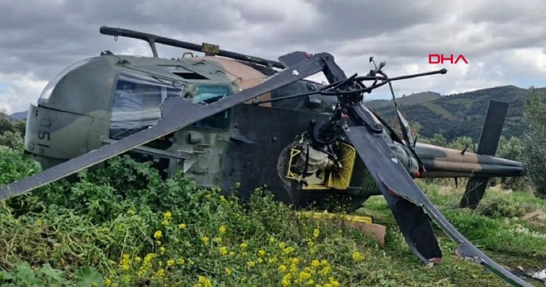 Son dakika! İzmir’de askeri helikopter zorunlu iniş yaptı