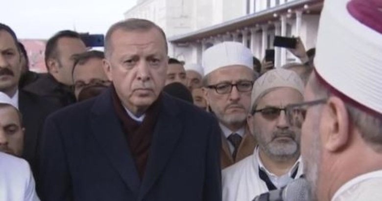 Başkan Erdoğan, Ahmet Vanlıoğlu’nun cenaze törenine katıldı