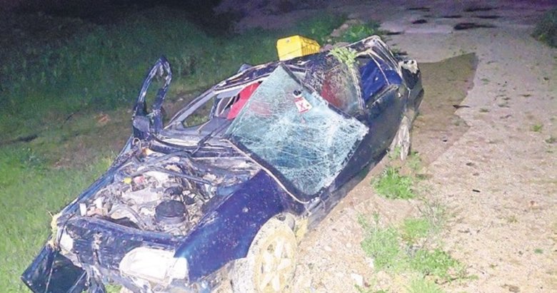 Taklalar atan araçtan cansız bedeni çıktı