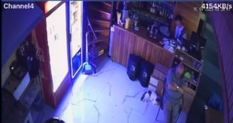 Aydın’da restoranda hırsızlık olayı! Görevlinin 3 dakikalık uykusu 3 bin liraya mal oldu