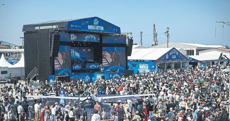TEKNOFEST Mavi Vatan’da adım atacak yer kalmadı