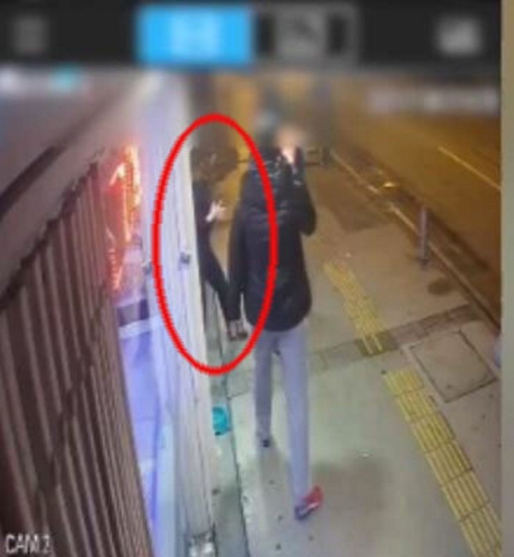 Köpek sahibi kadın veterinere tekme attı