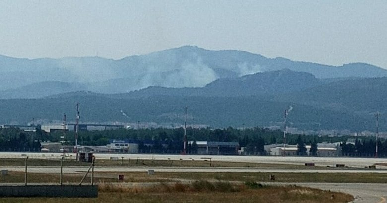 İzmir’de çıkan orman yangını söndürüldü