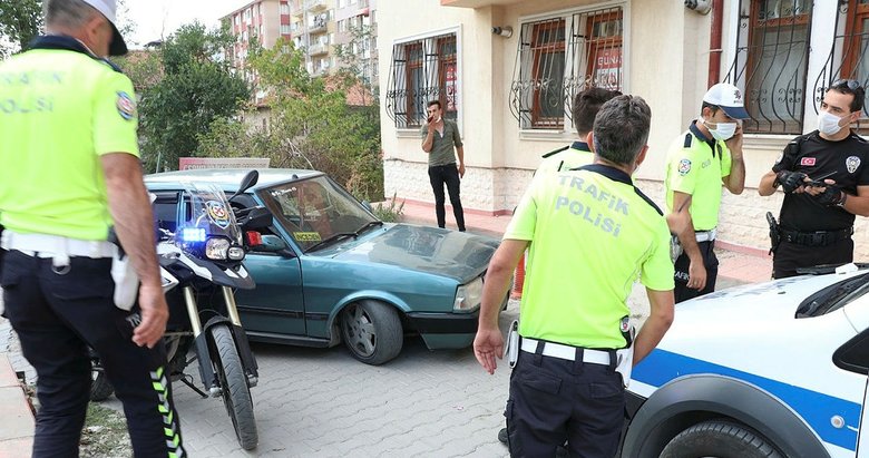 Polisin dur ihtarına uymadı, arabanın parası kadar ceza yedi!