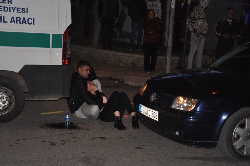 Aydında trenin çarptıÄı kadın öldü