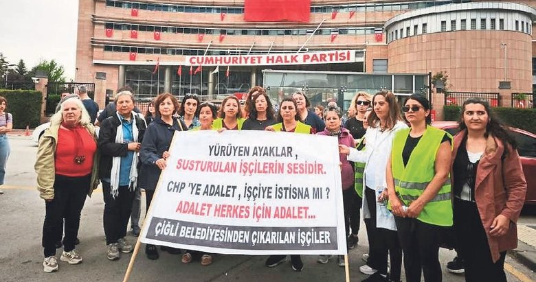 Kadın emekçiler kovalıyor CHP yönetimi kaçıyor