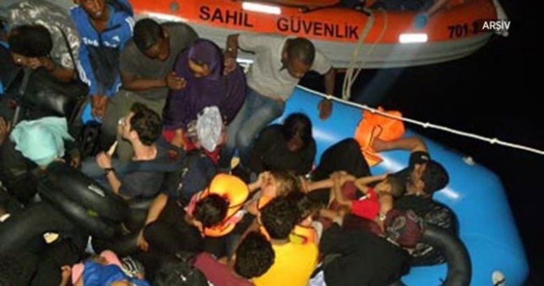 İzmir’de 77 düzensiz göçmen yakalandı