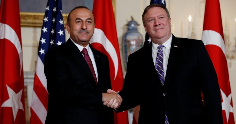 Dışişleri Bakanı Mevlüt Çavuşoğlu, ABD’li mevkidaşı Mike Pompeo ile görüştü