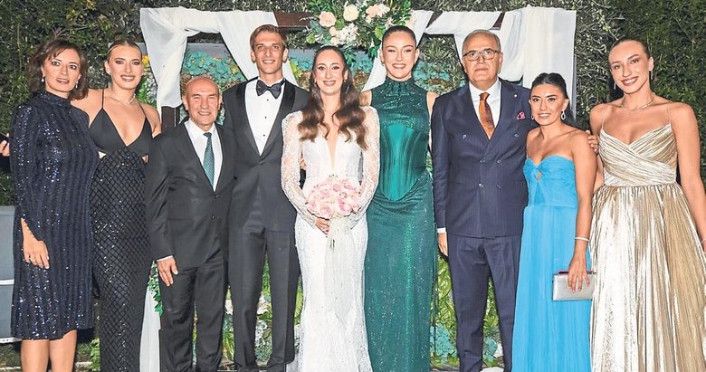 Filenin Sultanı Ayça İzmir’de evlendi