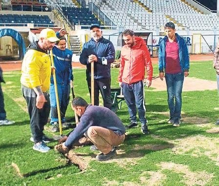 Fethiye’de çim operasyonu