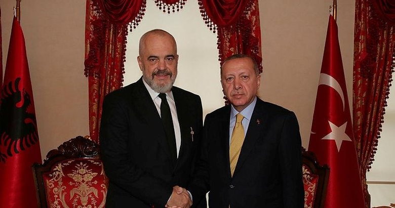 Başkan Erdoğan, Arnavutluk Başbakanı Edi Rama ile görüştü