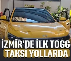 İzmir’de ilk TOGG taksi yollarda