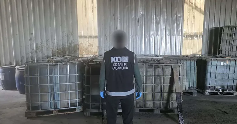 İzmir’de operasyon: Tonlarca kaçak akaryakıt ele geçirildi