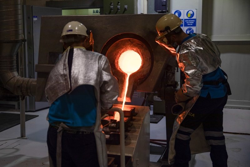 TMSF’ye devredilen Koza Altın İzmir’deki işletmesinde 145 bin ons altın üretti