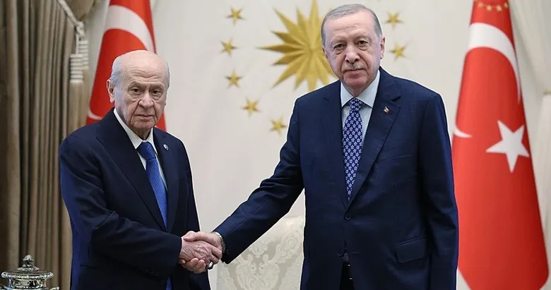 Başkan Erdoğan, MHP Genel Başkanı Bahçeli görüşmesi sona erdi