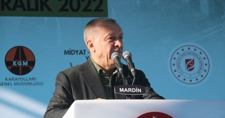 Başkan Erdoğan’dan Mardin’de önemli açıklamalar