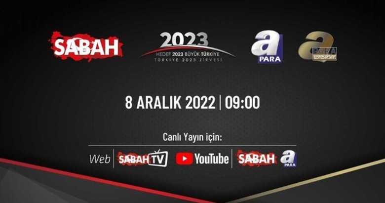‘Türkiye 2023 Zirvesi & A Para Sohbetleri’ bugün