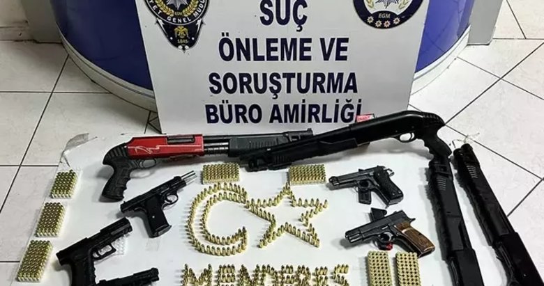 İzmir’de silah kaçakçısına operasyon