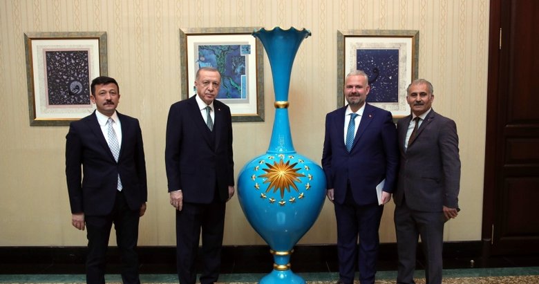 Menemen’den Başkan Erdoğan’a özel hediye
