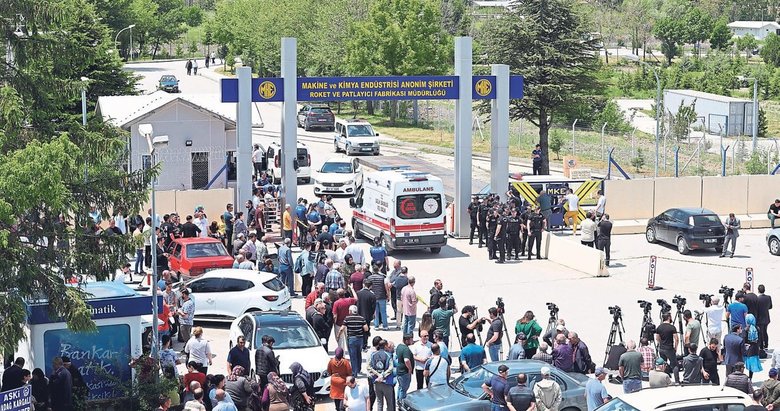 Roket fabrikasında patlama: 5 işçi şehit