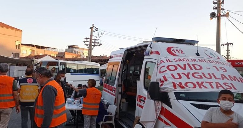 Manisa aşılama oranında nüfusa göre ikinci sırada