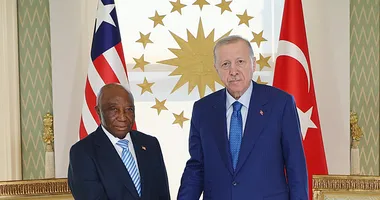 Başkan Erdoğan, Liberya Cumhurbaşkanı ile görüştü