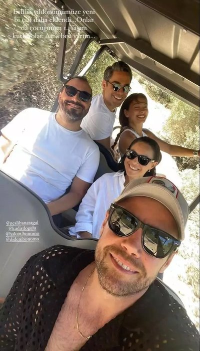 Doğulu çifti evlilik yıldönümlerini kutladı! Murat Dalkılıç da dahil oldu