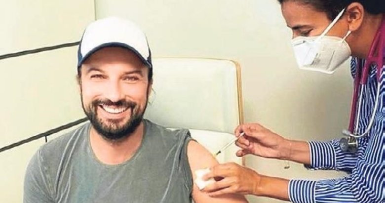 Megastar Tarkan nihayet aşı oldu