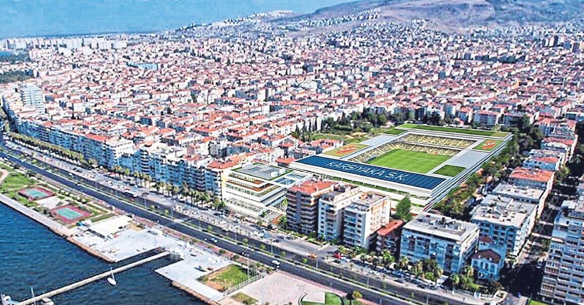 Karşıyaka'da stat projesi güncelleniyor