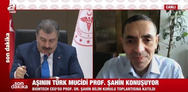 Son dakika: Sağlık Bakanı Koca ve Prof. Dr. Uğur Şahin’den önemli açıklamalar