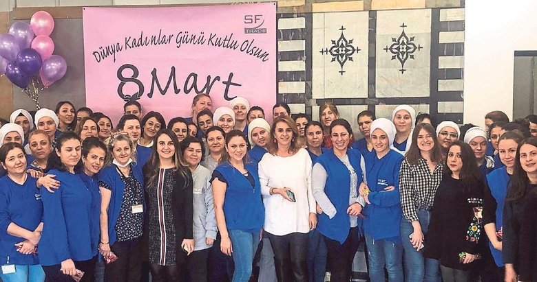 ‘Kadın çalısanlarımız firmamıza güç katıyor’