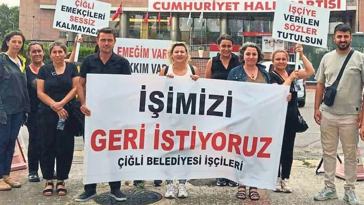 CHP'li Çiğli Belediyesi'nde İşten Çıkarma Sonrası İntihar Olayı Tepki Çekti