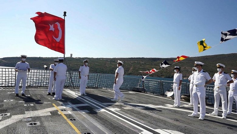 Türkiye’nin göz bebeği TCG Büyükada, Kurban Bayramı’nda nöbette