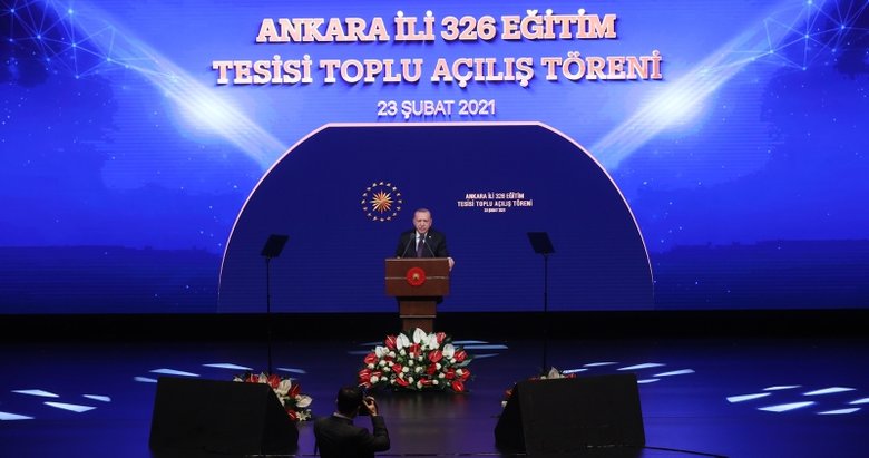 Son dakika: Başkan Recep Tayyip Erdoğan’dan Ankara Valiliği Eğitim Tesisleri Toplu Açılış Töreni’nde önemli açıklamalar