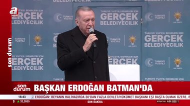 Başkan Erdoğan: 6’lı masanın yerinde yeller esiyor