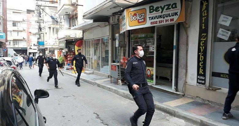İzmir’de kadına şiddet ihbarına giden polisler şaştı kaldı! Böyle karşıladılar...