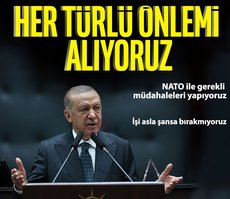 Başkan Erdoğan: Her türlü önlemi alıyoruz