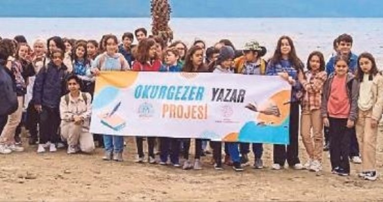 Okur gezer yazar gençler doğada