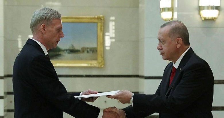 Başkan Erdoğan, Norveç Büyükelçisini kabul etti