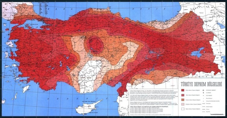 Hangi il ve ilçelerin altından fay hattı geçiyor? AFAD açıkladı! İşte Türkiye fay hattı haritası 2023
