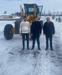 İzmirli kaymakam özlediği karla Sivas’ta buluştu