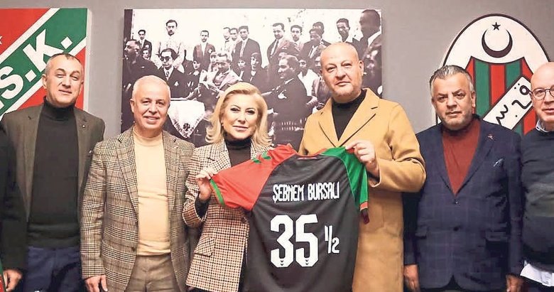 Şebnem Bursalı’dan KSK’ye ziyaret