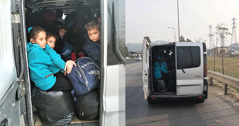 İzmir’de 32 göçmen yakalandı