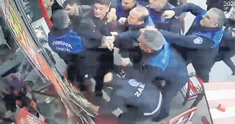 Zabıtadan esnaf zorbalığı