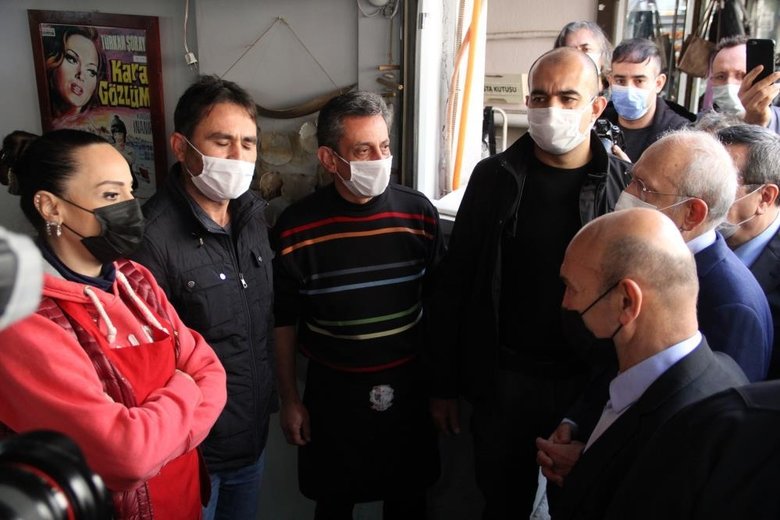 İzmir’de esnaftan Kılıçdaroğlu’na sel tepkisi