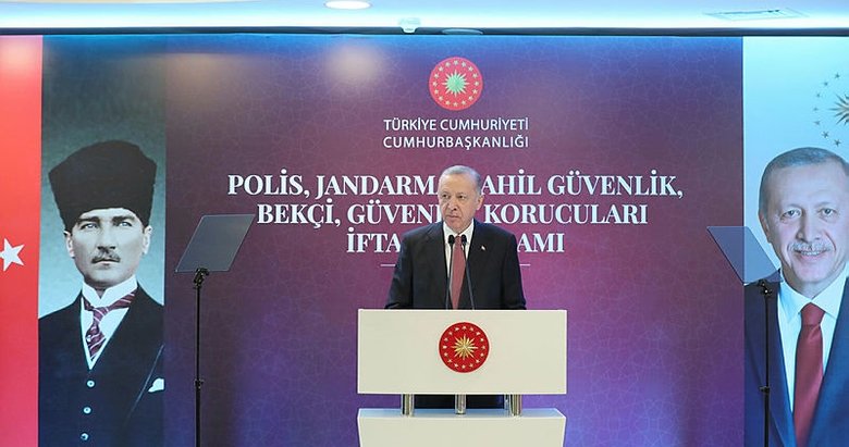 Erdoğan’dan güvenlik güçlerine destek mesajı